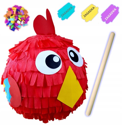 PINIATA PAPUGA DUŻA NA URODZINY PINATA PTAK