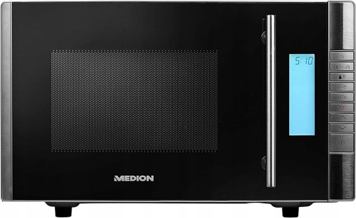 Kuchenka mikrofalowa z GRILLEM 20L niemiecka Medion 8 Programów 1000W LED