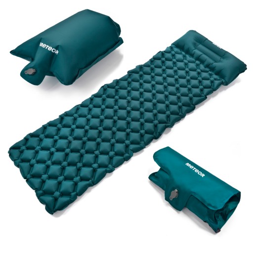 Materac Nadmuchiwany 2w1 Pompka+Drybag Na Camping