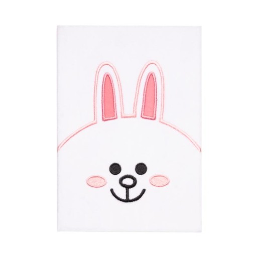 Line Friends - Pluszowy Notes / Notatnik A5 Króliczek CONY