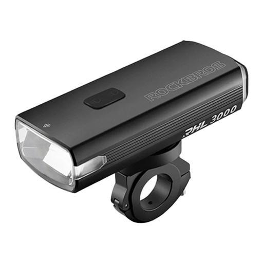 ROCKBROS RHL3000 Bicycle Front Light with High and Low Beam Multiple Modes