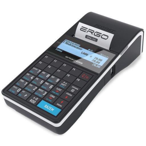 Kasa fiskalna Posnet Ergo Online USB - po wymianie pamięci!