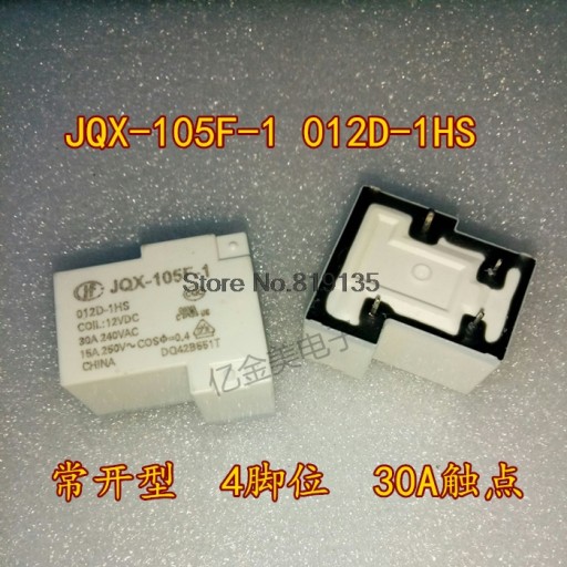 Nowy przekaźnik JQX-105F-1 012D-1HS JQX-105F-1-012