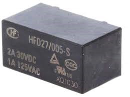 PRZEKAŹNIK 5VDC 2A 30VDC HONGFA HFD27-005-S