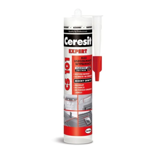 Klej uszczelniacz Ceresit 280 ml transparentny