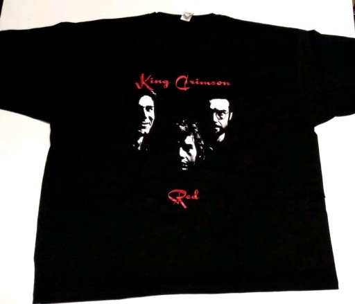 KING CRIMSON Red prog rock koszulka 4XL