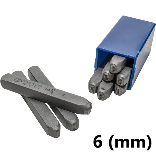 Znaczniki cyfrowe 6mm GRAVUREM Numeratory 0-9