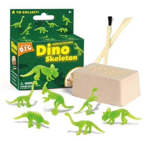 Dinozaur Wykopalisko Mini zestaw świecący DINO