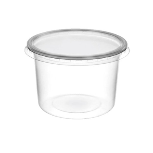 Pojemnik z przykrywką na sos dip 80 ml a'100