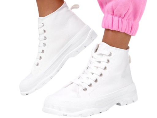 TRAMPKI DAMSKIE BUTY SPORTOWE WYSOKIE PLATFORMA 41