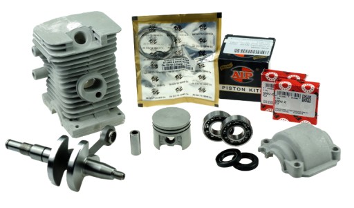 SILNIK CYLINDER WAŁ TŁOK AIP STIHL 018 MS180 +++