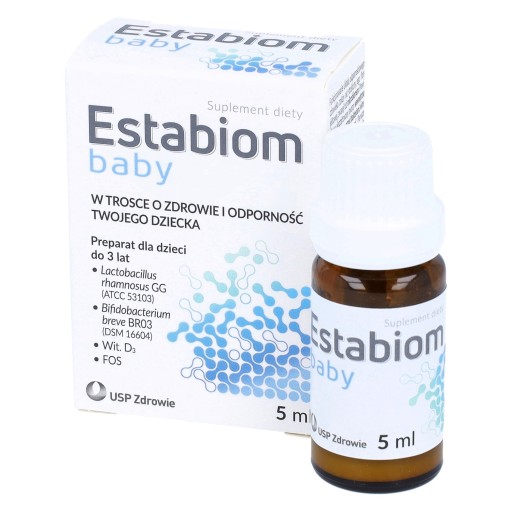 ESTABIOM Baby krople, 5 ml - Data ważności: 30.11.2024