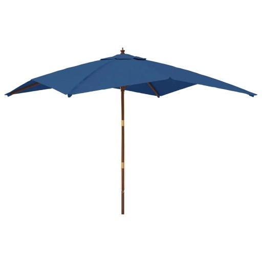 DUŻY PARASOL OGRODOWY SKŁADANY BALKON 300x300x273