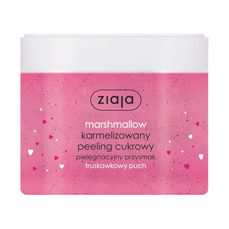 Ziaja peeling cukrowy truskawkowy puch, 300 ml