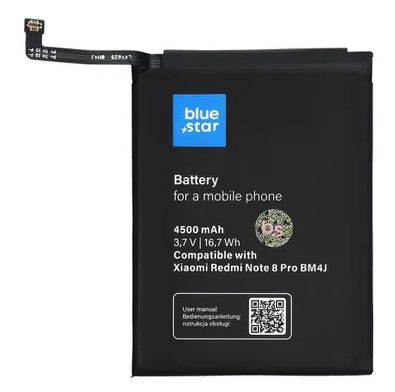 Bateria BM4J do Xiaomi Redmi Note 8 Pro 4500 BlueStar