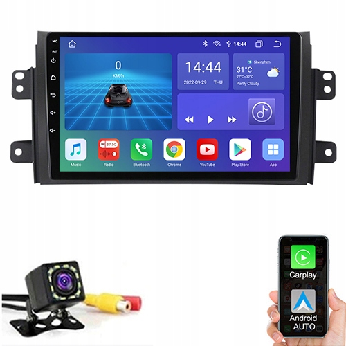 RADIO GPS ANDROID SUZUKI SX4 FIAT SEDICI 4/32G SIM