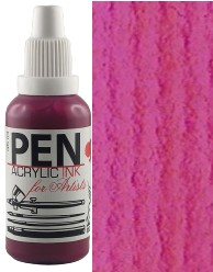 Renesans PEN Tusz do aerografu MAGENTA 35 ml.