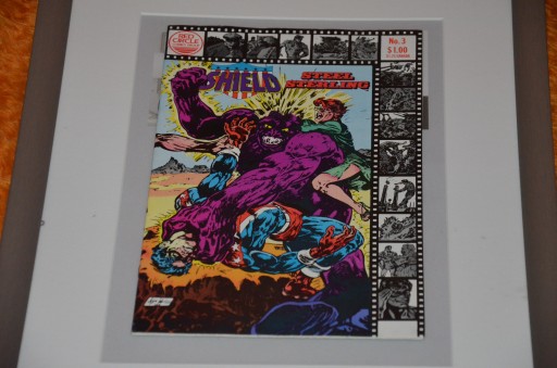 SHIELD STEEL STERLING #3 1983 RED CIRCLE COMICS