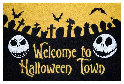 Wycieraczka pod drzwi do butów Nightmare Before Christmas Halloween 60x40cm