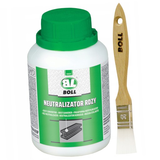 NEUTRALIZATOR RDZY 250ml - Odrdzewiacz + pędzel