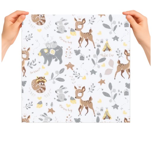 PIELUCHY TETROWE KOLOROWE PIELUCHA TETROWA 70x80 PREMIUM 123BABY