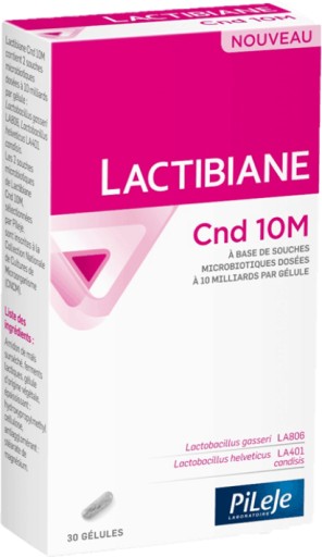 PiLeJe LACTIBIANE Cnd 10 M Probiotyk 30 kapsułek
