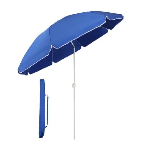 PARASOL OGRODOWY PLAŻOWY SKŁADANY 160 CM SEKEY