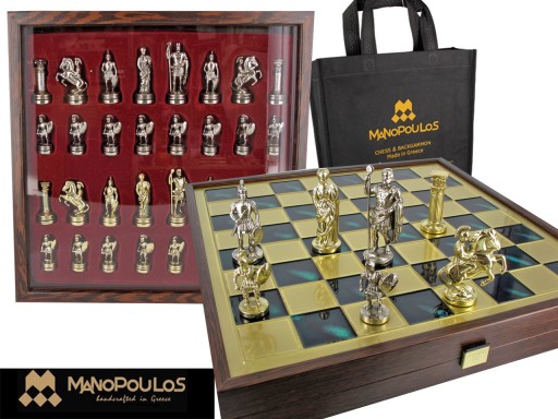 Szachy - Battle of Corinth Chess set
