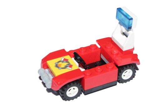 LEGO POJAZD AUTO SAMOCHÓD mini WÓZ STRAŻACKI NOWY