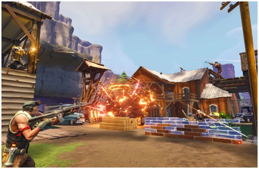 Fototapeta dla dzieci Fortnite extra fototapeta 200x130 flizelina