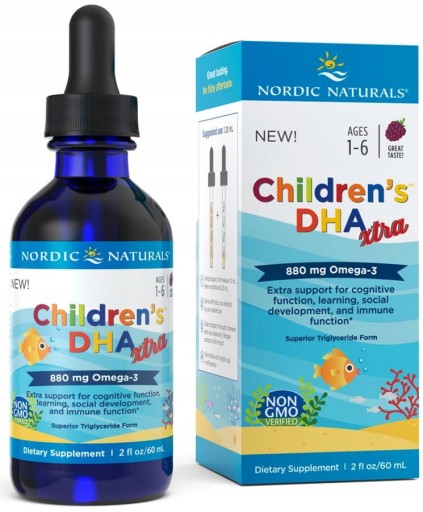 Nordic Naturals Children's DHA Xtra 880mg 60 ml