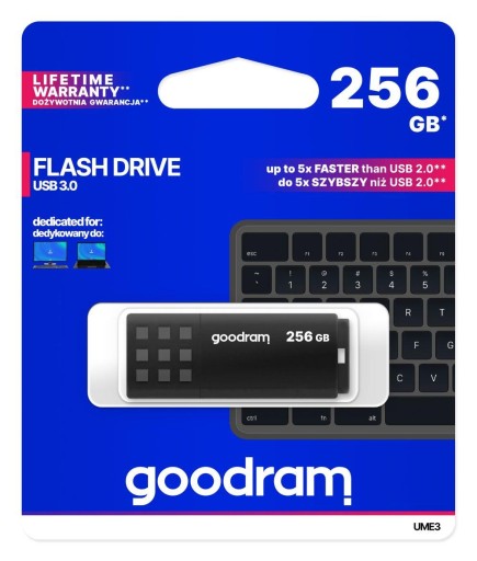 Pendrive GOODRAM UME3 256GB USB 3.0