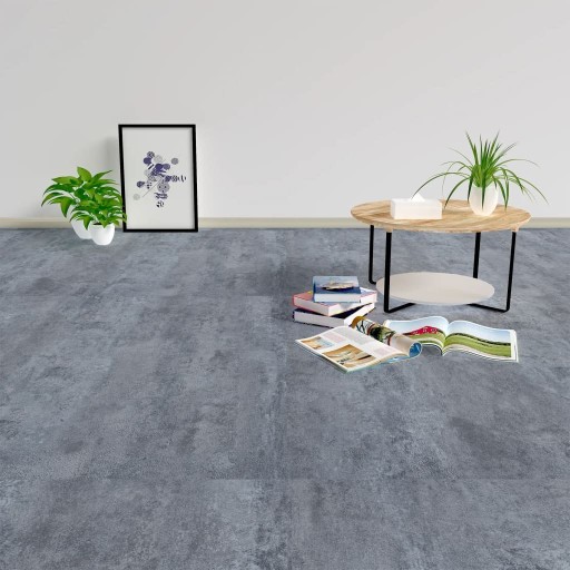 SAMOPRZYLEPNE PANELE PODŁOGOWE PVC 5,11 M² SZARY M