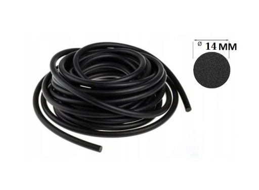 SZNUR PIANKA GUMA MIKROGUM USZCZELKA EPDM 14mm 10M