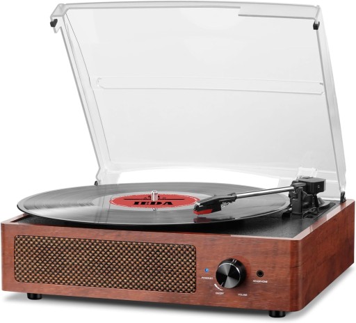 GRAMOFON M49 BLUETOOTH AUX GŁOŚNIKI 3 PRĘDKOŚCI