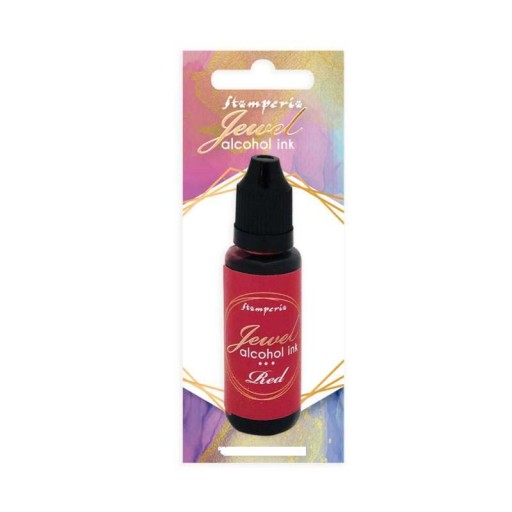 TUSZ ALKOHOLOWY Stamperia Jewel 18ml czerwony