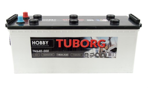Akumulator Tuborg Hobby Marine 12V 140Ah