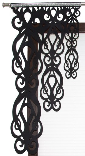 AŻUR NAROŻNY CYRKONIE FIRANA PANEL OZDOBA 60 x 100