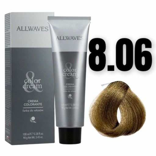 ALLWAVES Color Cream 8.06 100ml farba do włosów
