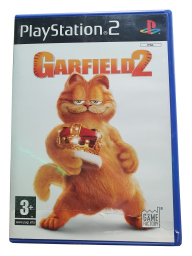 GARFIELD 2 PS2 KOMPLET STAN BDB+