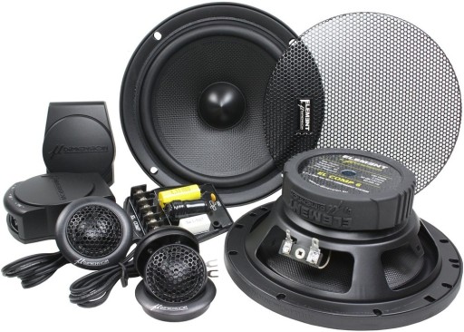 ZESTAW Głośników SAMOCHODOWYCH u-Dimension EL COMP 6 - 165mm 16,5cm 2x70W
