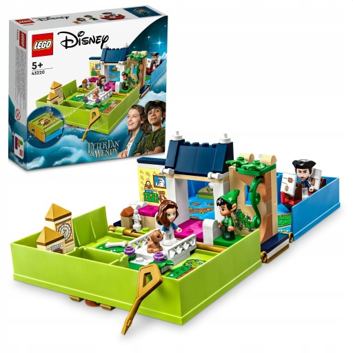 LEGO DISNEY - KSIĄŻKA PIOTRUŚ PAN I WENDY NR 43220