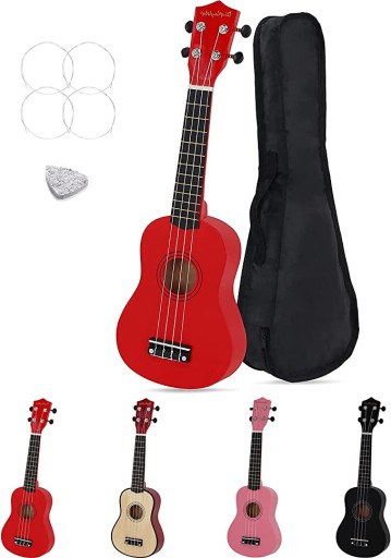 Ukulele sopranowe gitara Display4top