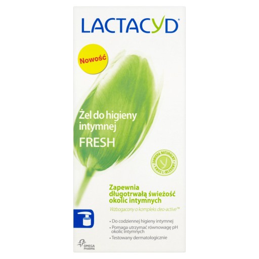 LACTACYD FRESH ŻEL DO HIGIENY INTYMNEJ 200 ML