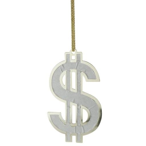 US Dollar Sign Pendant Necklace Hip Hop Jewlery