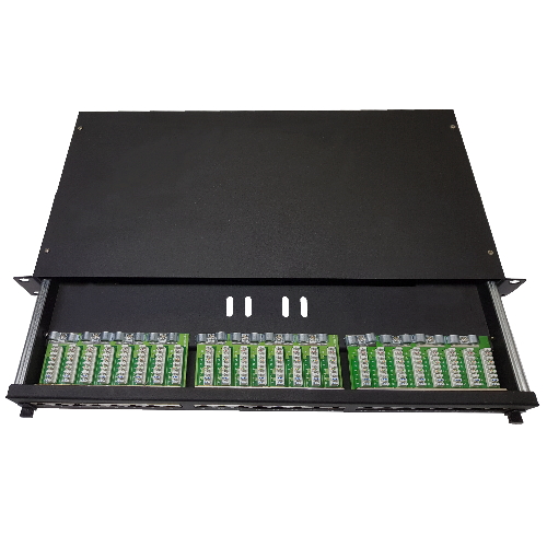 Patch panel 24x STP kat. 5e 1U 19