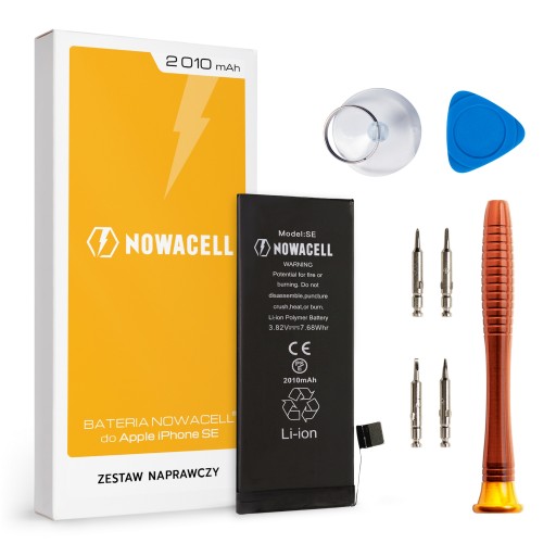 Bateria NOWACELL iPhone SE/5SE - większa pojemność