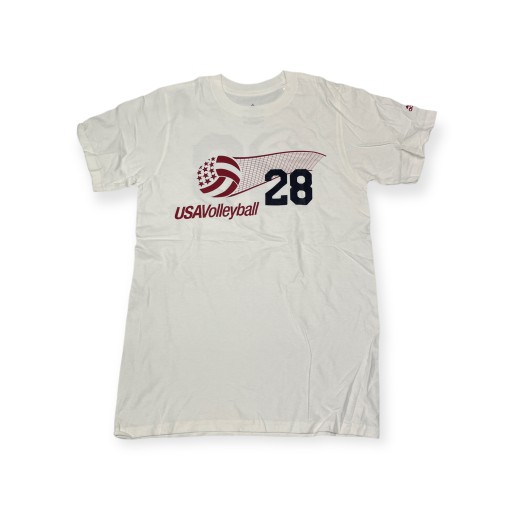 Koszulka męska biała ADIDAS VOLLEYBALL S 28