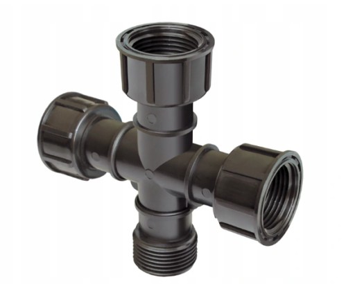 Czwórnik do elektrozaworu SWIVEL F-F-F-M 1