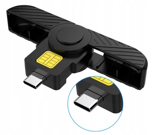 Czytnik karty kierowcy USB-C do telefonu z PROGRAM